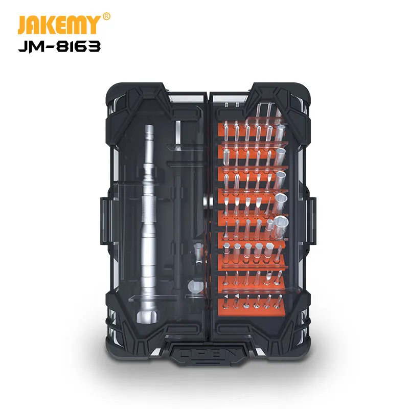 JAKEMY 62 IN 1 Precision Screwdriver Set Magnetic Torx Bits Tournevis Screw Driver For iPhone Mobile Phone Computer Repair Tools