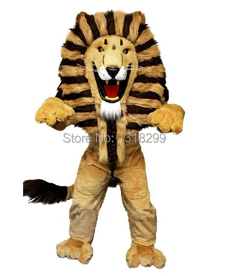 mascot The King Lion mascot costume fancy dress fancy costume cosplay theme mascotte carnival costume kits