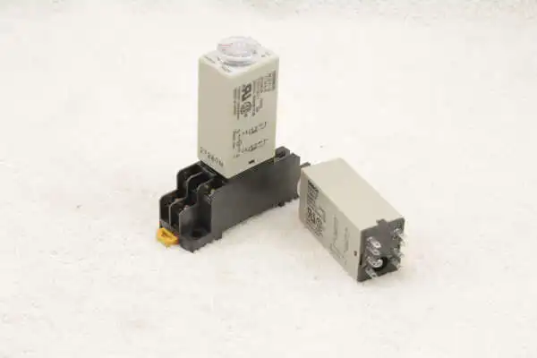 AC 24V H3Y-2 H3Y Delay Timer Time Relay 0-60 second & Base