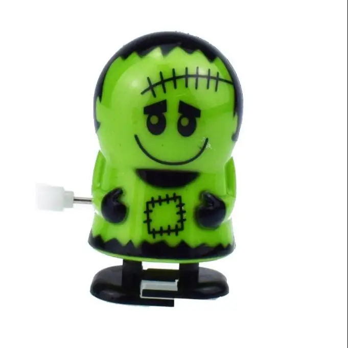 iWish Halloween Wind Up Green Ghost Goblin Zombies Jump Vampire Winding Walking Frankenstein Jumping Kids  Toys All Saints' Day