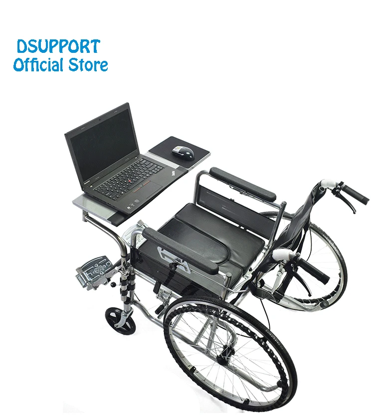 

OK150 Multifunctional Wheechair Clamping Notebook/ Laptop Holder Keyboard Pad Support Lapdesk