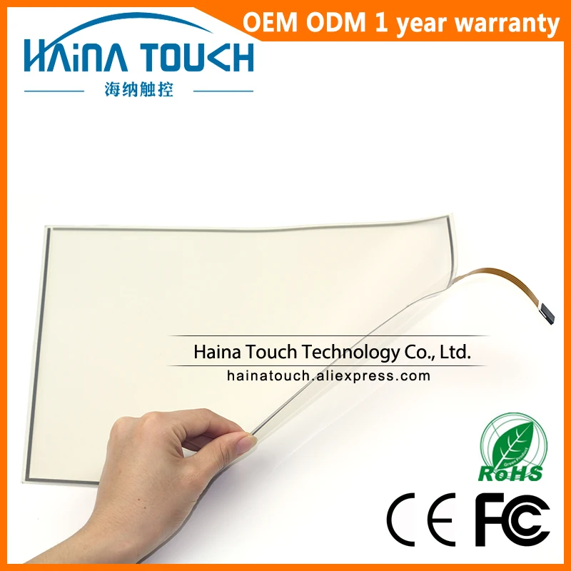 

Win10 Compatible Flexible Industrial Touch Film 18.5 USB touch screen, 4 wire resistive USB touch screen