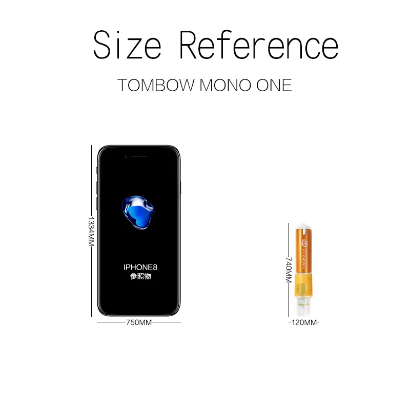 LifeMaster Japan TOMBOW MONO One Holder Eraser Lipstick 10 Anniversary Limited Metallic Body  Strong Wipe EH-SSM