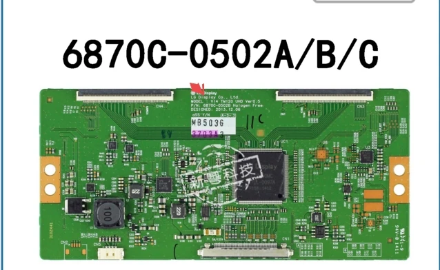 6870C- 0502B 6870C- 0502A 6870C- 0502C logic board  for screen  LED55X8800U T-CON connect board