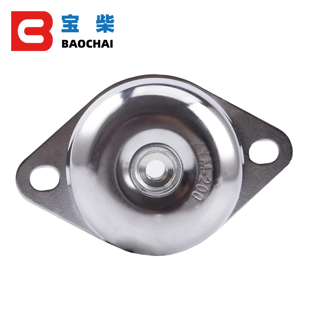 توريد أجزاء مولد الديزل 400 كجم M12 M14 وسادة للقدم حصيرة القدم صدمة حصيرة 14 مللي متر المسمار الموضوع