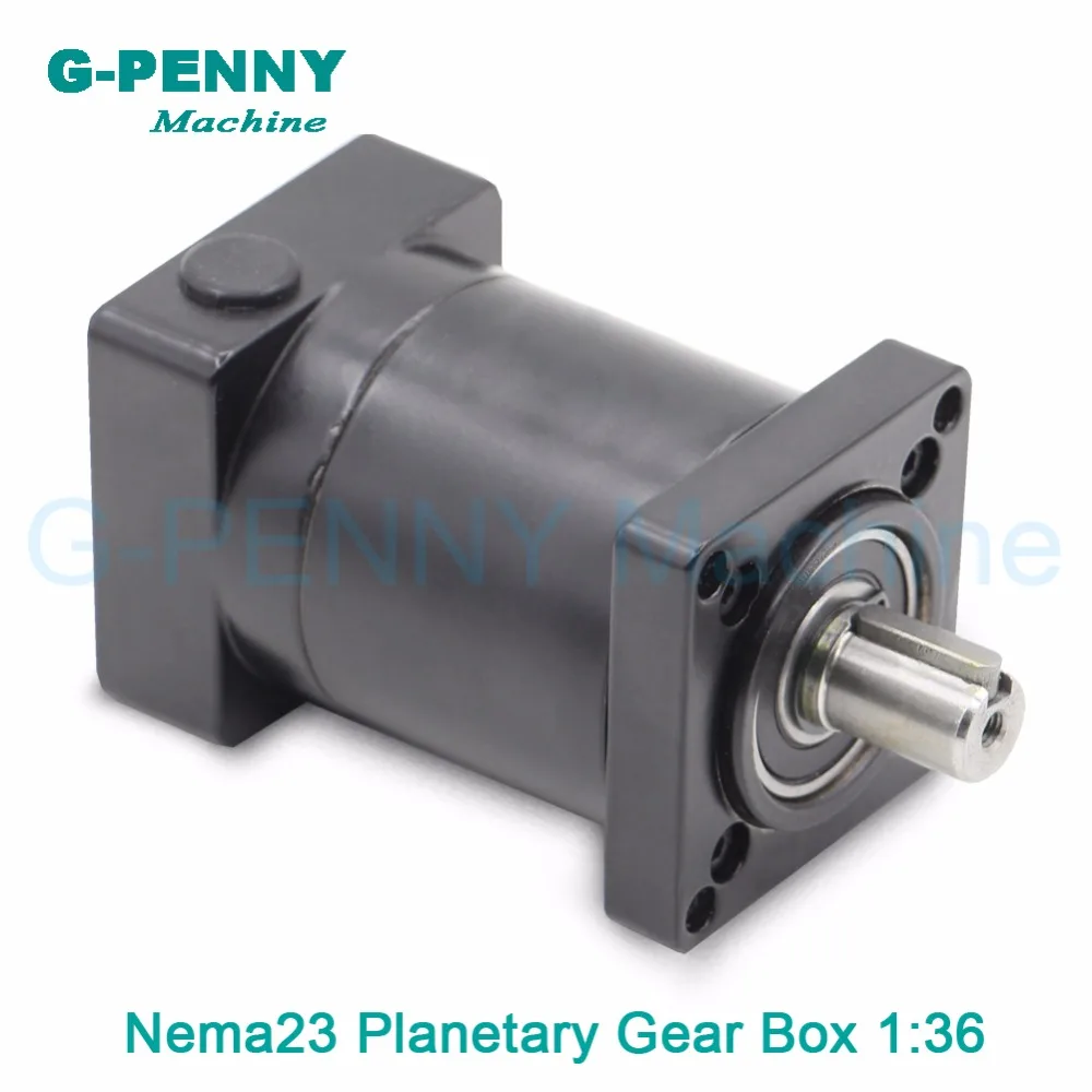 1:36 Nema23 stepper Motor Planetary Reduction Ratio 36:1 planet gearbox 57 motor speed reducer, High Torque high quality !!