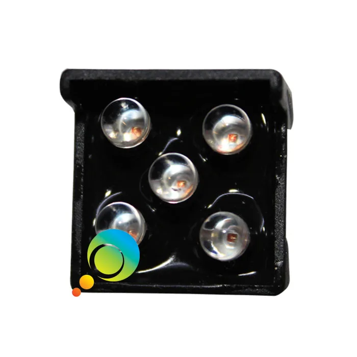 26mm Yellow color Epistar LED arrow board parts LED pixel cluster traffic signal light