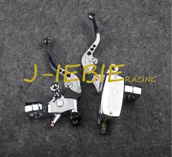 Chrome Brake Master Cylinder Clutch Levers for Kawasaki Vulcan EN 500 VN 800 900 Classic Vulcan 500 800 900 Eliminator 600