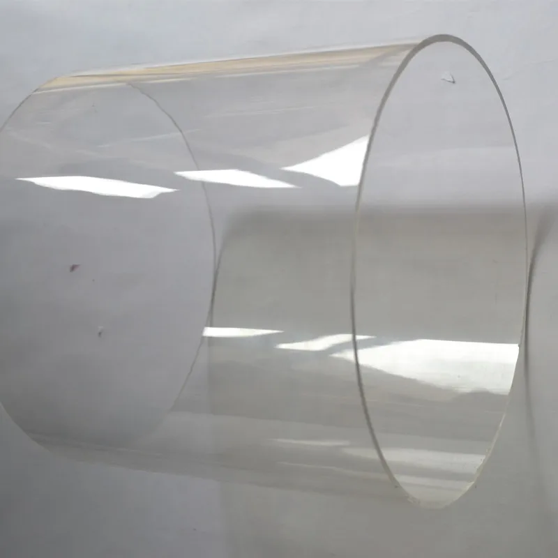 

2pcs OD150x3x1000mm Acrylic Clear Tube Home Building Decor High Transparent Plastic Led Pipe