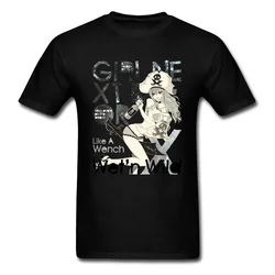 Pin Up Pirate Girl T Shirt Sex Men's White Novelty Tshirt Plus Size Funny Mens T-Shirt Fashion Sexy Hip Hop Punk T Shirt Retro