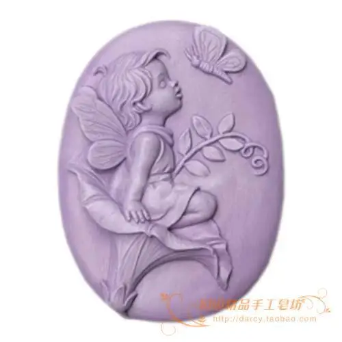 Angel Silicone Soap mold Handmade 3d silicone mould DIY Craft molds S146