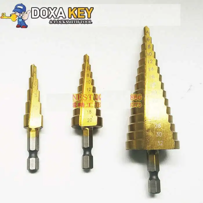 100% Original HUK Pyramid titanium-coated hole drilling tool drill bit Free Shipping