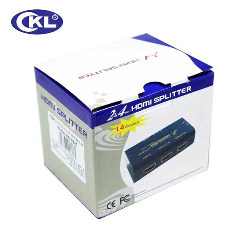 CKL HD-94M 1*4 4 ميناء البسيطة HDMI الفاصل دعم 1.4V 3D 1080P