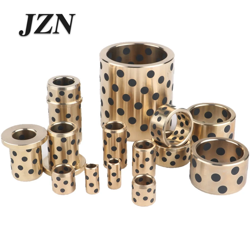 JDB1210/1212/1215/1220/1225 inlaid graphite copper sleeve / oil-free bushings / self-lubricating oil bearing / copper sleeve