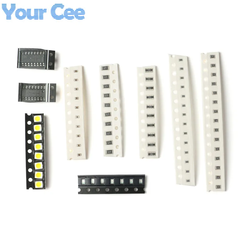 1801 SMD Component Welding PCB DIY Electronic 15 Ways LED Light Controller Kit Practice Board