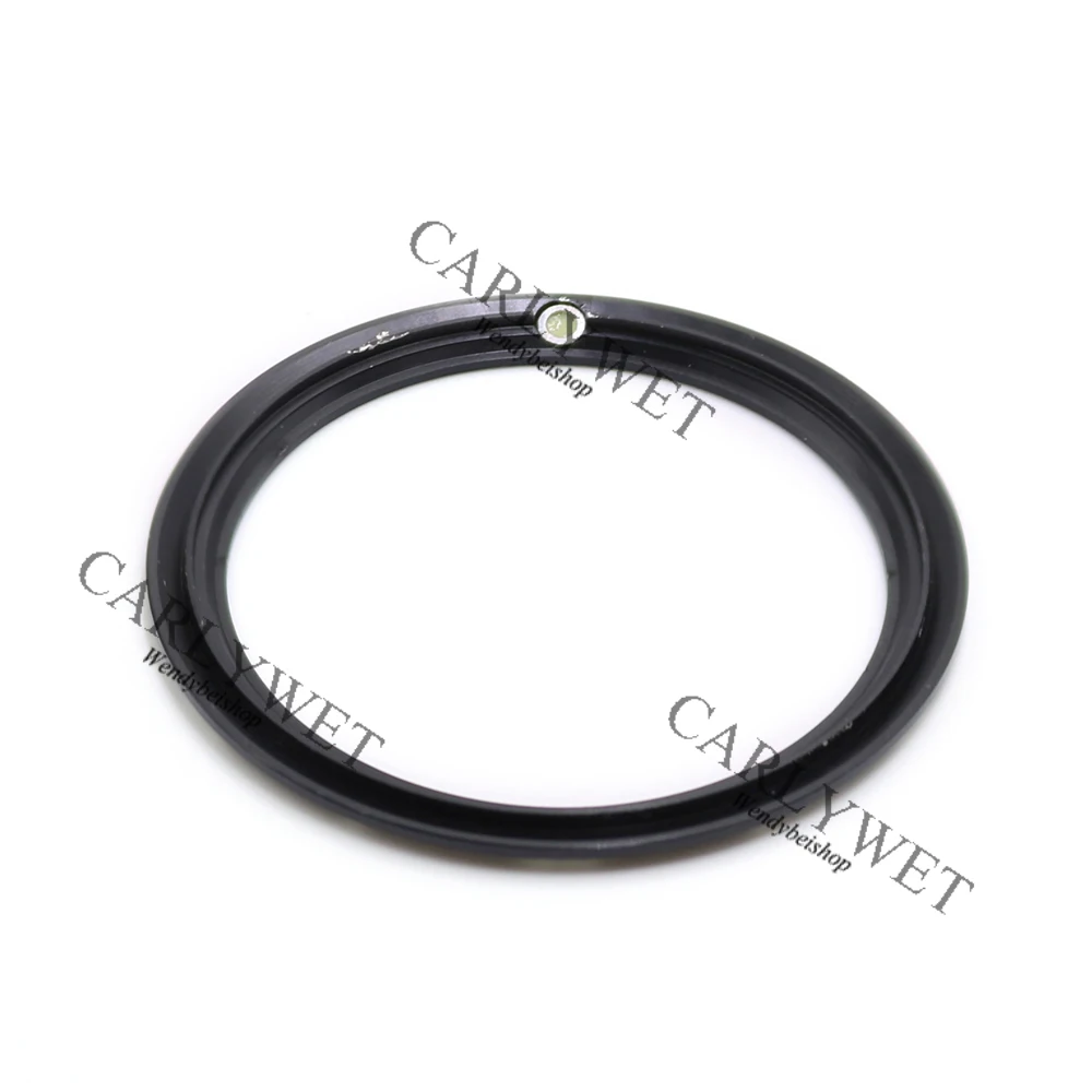 CARLYWET Wholesale High Quality Aluminum Black With White Writing Watch Bezel Insert for 2252