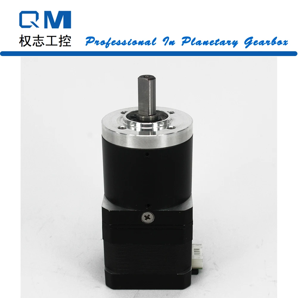 

Geared Stepper Motor Planetary Gearbox Metal Gear Ratio 40:1 25Arcmin NEMA17 L=34mm 1.4A Robot Pump