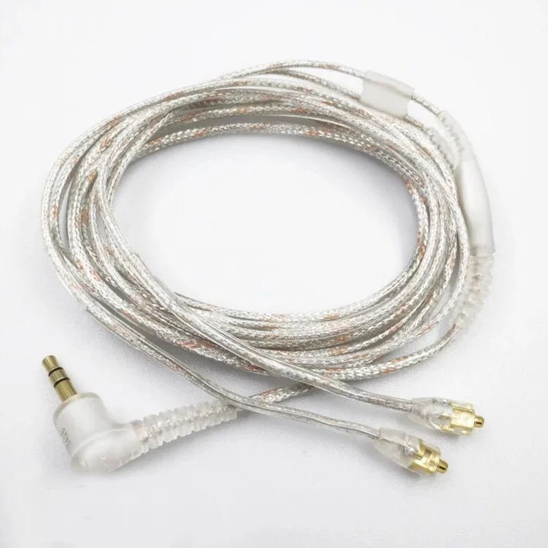 

New hifi original cable for Shure SE215 535 846 gold plated wire /cable for earphone headset, headphones,upgrading cable