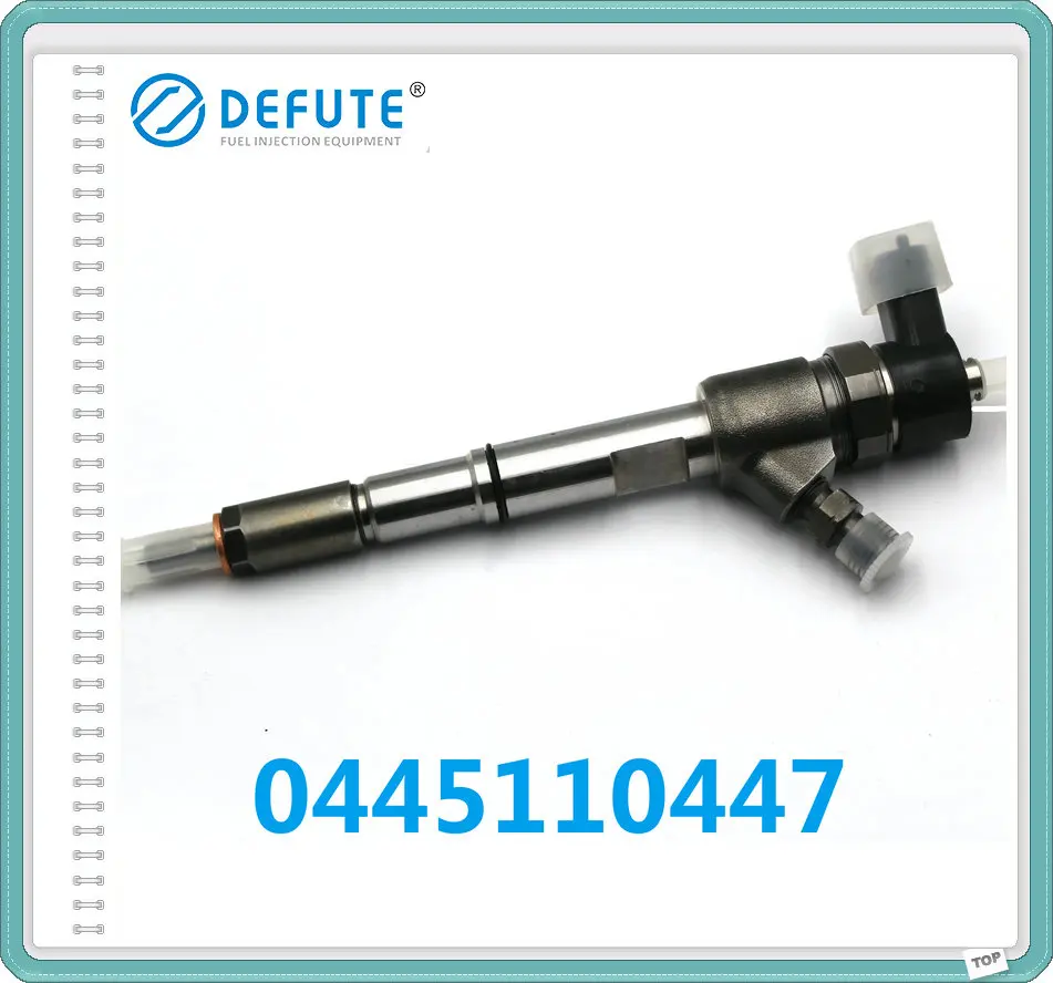 

china injectors 0445110447 common rail injector 0 445 110 447 Genuine Carburante Iniettore 0 445 110 447 For FAW