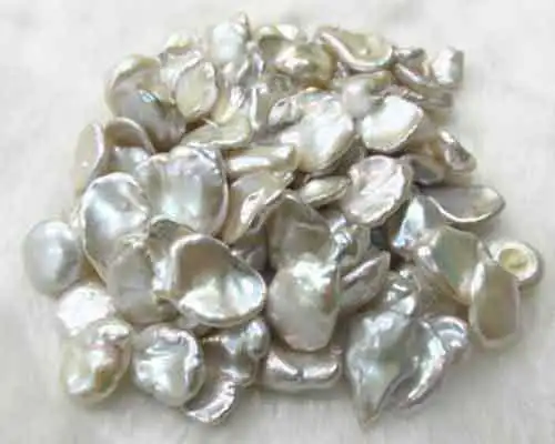 14-16 mm AA+ Baroque Natural Loose Freshwater Baroque Keshi Pearl,Sold by Lot,10 Pcs per Lot