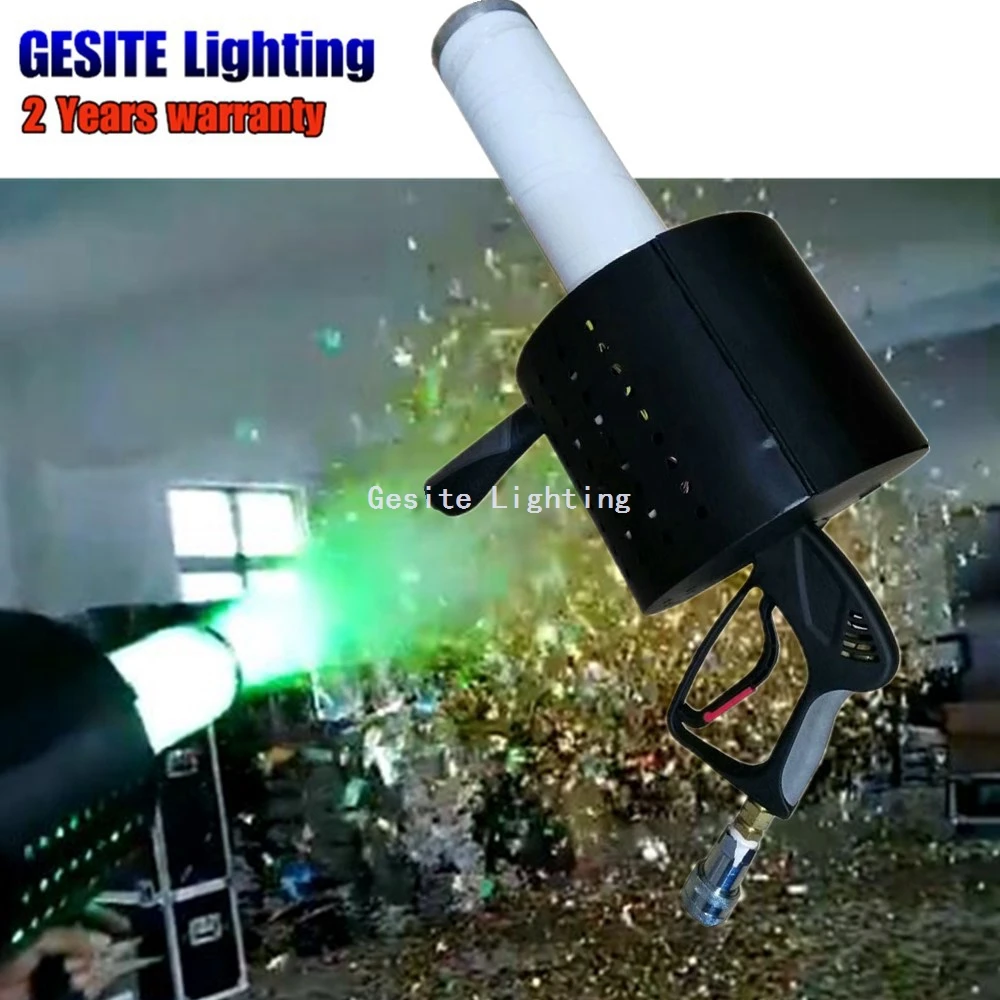 led co2 Cannon Confetti Machine For DJ Stage effect