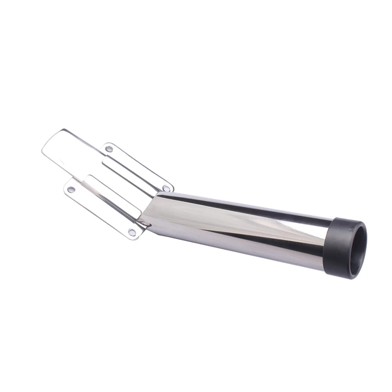 Portacanna da pesca per barche Marine 2 X portacanna per Yacht in acciaio inossidabile con accessori per barche superiori bianchi marine