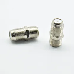 Adaptador de acoplador tipo F, conector hembra F/F Jack RG6, Cable Coaxial, conector Coaxial SMA RF de alta calidad, 5 uds.