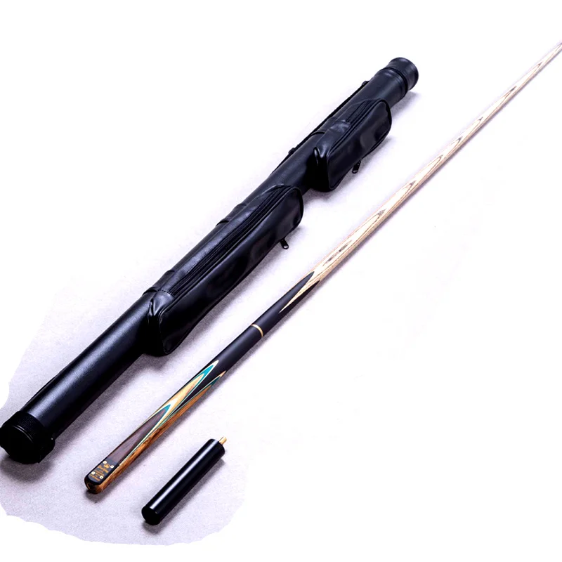 Nieuwe ambachtelijk 3/4 Snookerkeus Stick Biljart 9.7mm Tip Met Biljart Cue Case Set 2 Opties China 2016