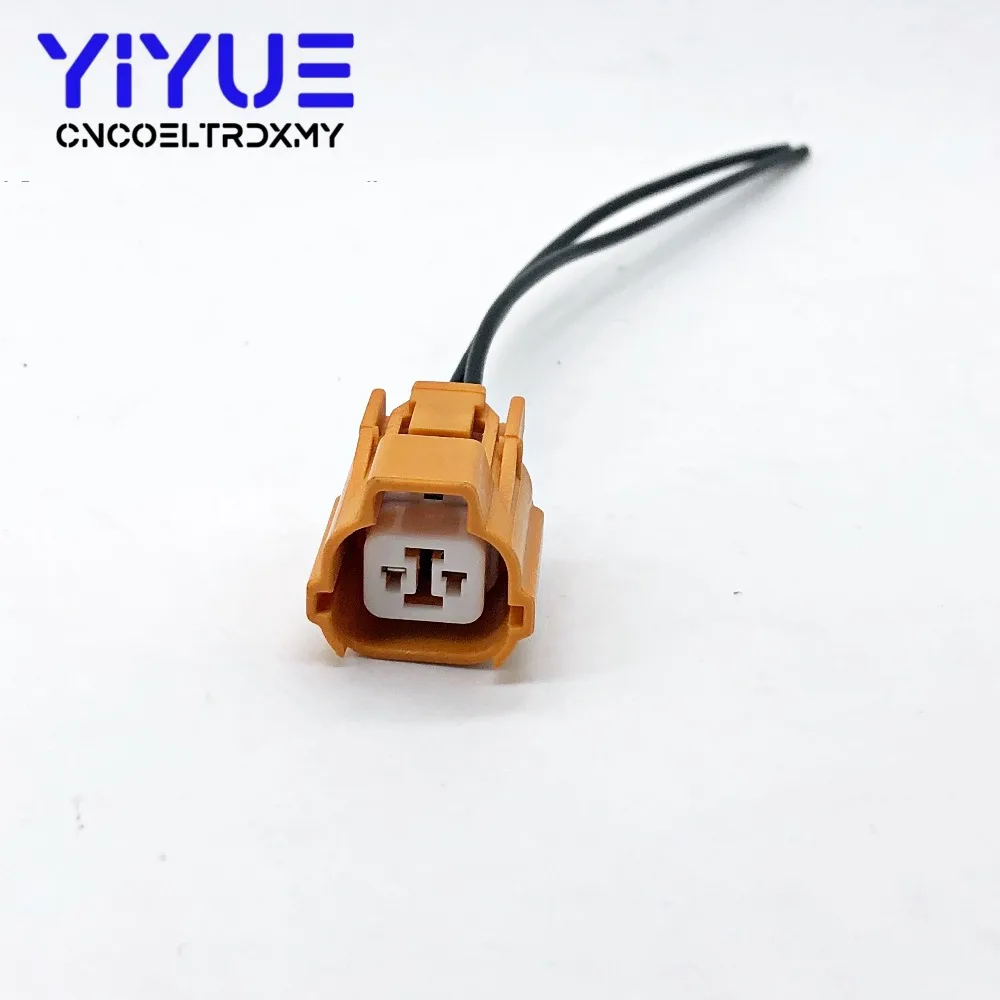 1set 2 Pin Dual Slot Nippon Car Waterproof Electrical Connector Plug with Electrical Wire Cable Car auto truck wire harness