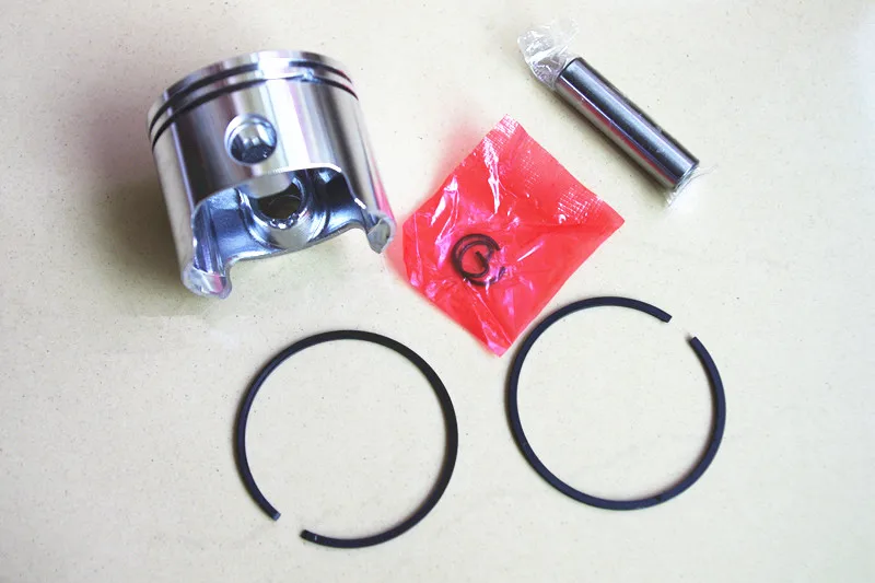 1E48F 63CC Piston kit 48mm fits Chinese 1E48F 48F 63CC 2 stroke engine motor earth auger power drills parts