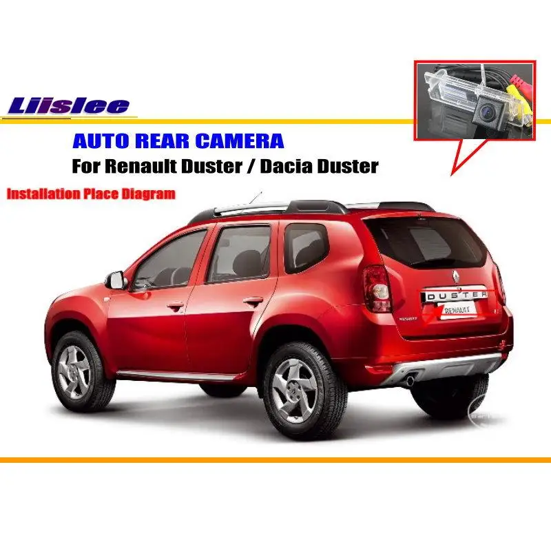 For Renault/Dacia Duster Car Rearview Rear View Camera Backup Back Parking AUTO HD CCD CAM Accessories Kit