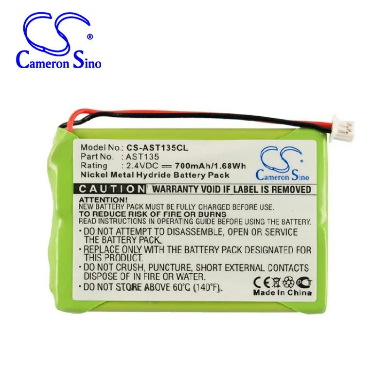 CameronSino 700mah battery for  ASCOM Ascotel Office 135 Ascotel Office 135pro DETEWE Aastra Cordless Phone Battery