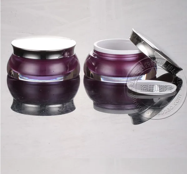 

30g 30pcs/lot Top grade flying saucer acrylic container ,acrylic jar for Cosmetic Packaging