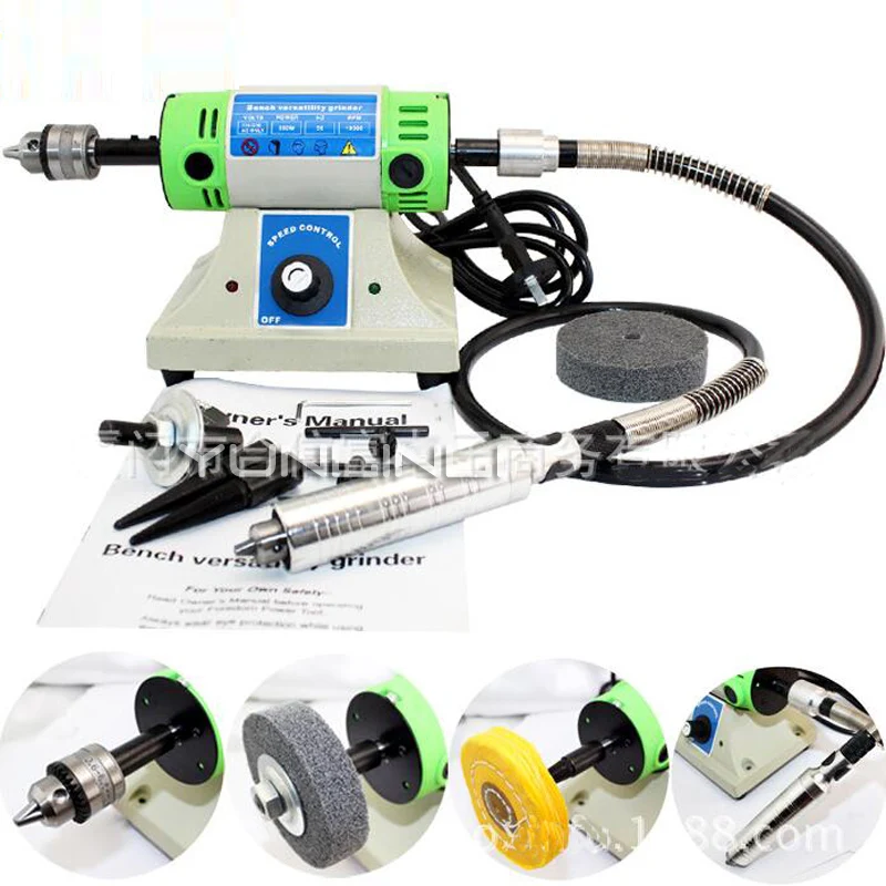 

Multi-function Electric Polishing Engraving Machine Diy Manual Table Grinder Woodworking Engraving Tool H999