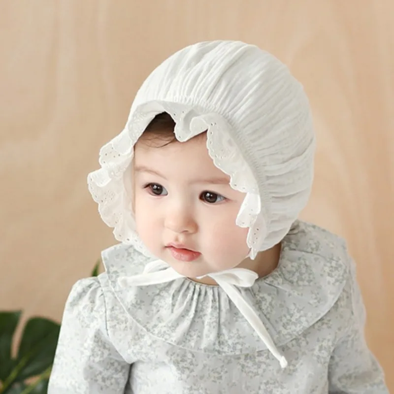 Korea's new boys and girls hundred days fetal caps court hat tide toddler spring and summer baby cotton princess caps