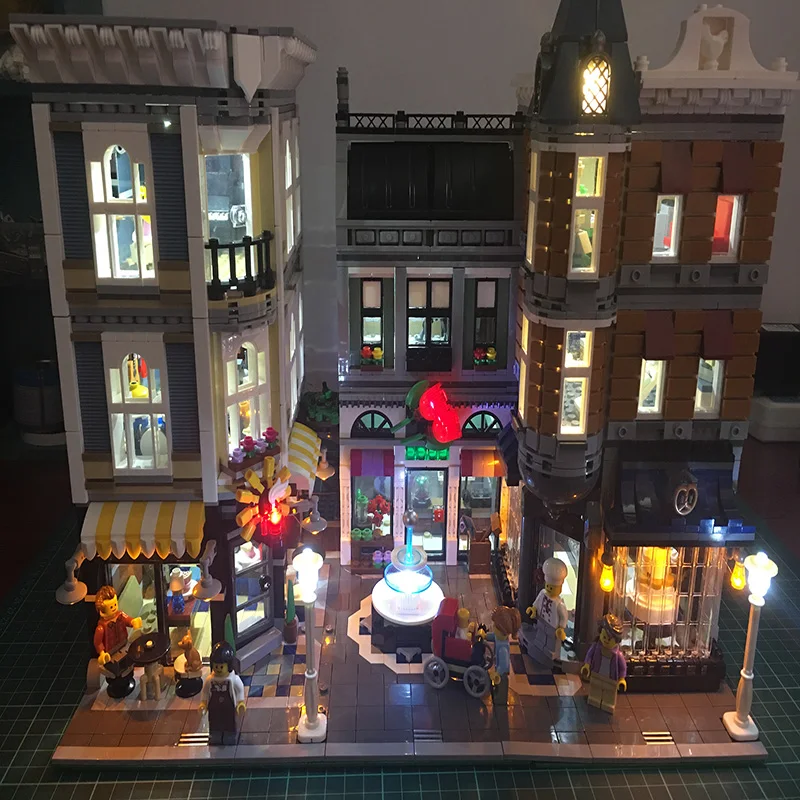 

Led Light Set For Lego Building City Street 10255 The Assembly Square Toys Compatible 15019 Blocks Creator City Street Lighting