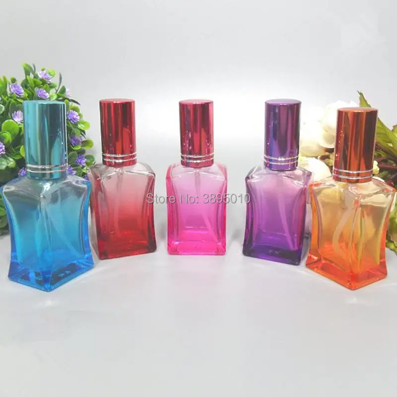 Fashion 15ml Mini Empty Glass Bottles For Perfumes Pump Spray Bottle For Parfum Perfume F701