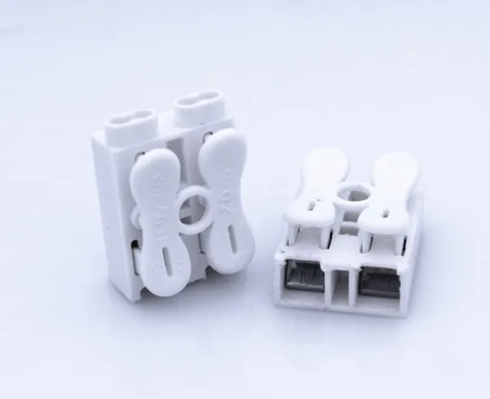 Wholesale 50pcs/lot CH6A Quick Splice Lock Wire Connectors 1 2 3Pins Electrical Cable Terminals