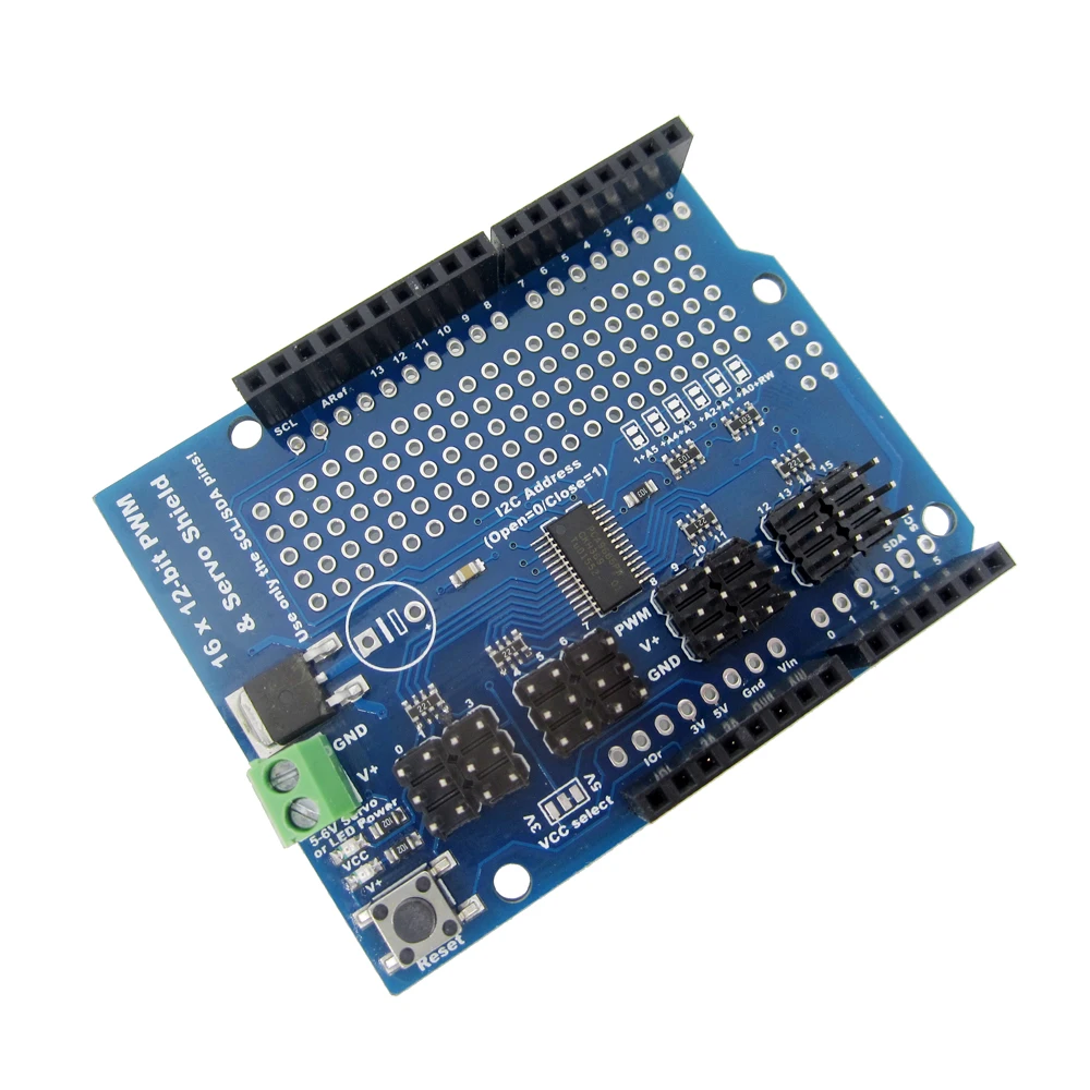 

HAILANGNIAO servo shield 16 Channel 12-bit PWM/Servo Driver-I2C interface PCA9685 or Raspberry shield module