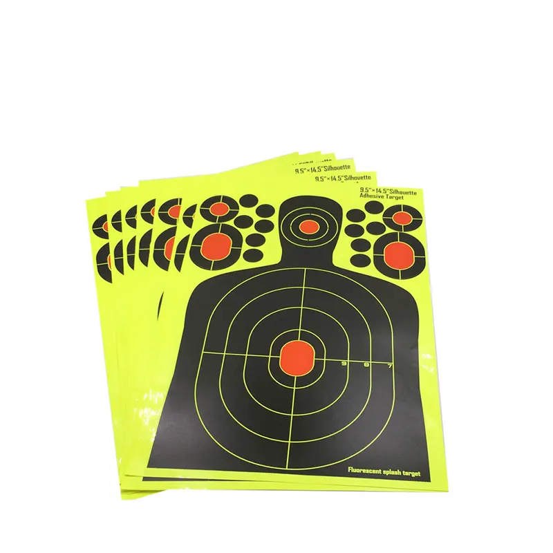 NEW Hunting 20pcs Shooting Targets Silhouette Sticker Targets 9.5\