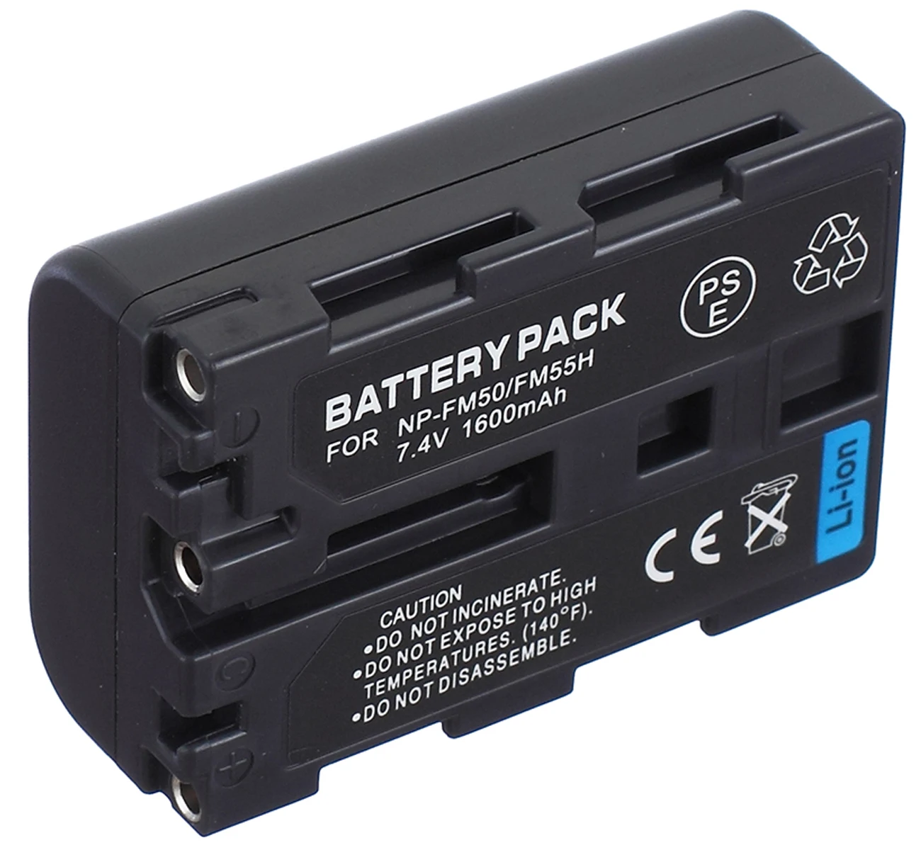 Battery Pack for Sony DCR-TRV250E, DCR-TRV255E, DCR-TRV260E, DCR-TRV265E, DCR-TRV270E, DCR-TRV280E Handycam Camcorder