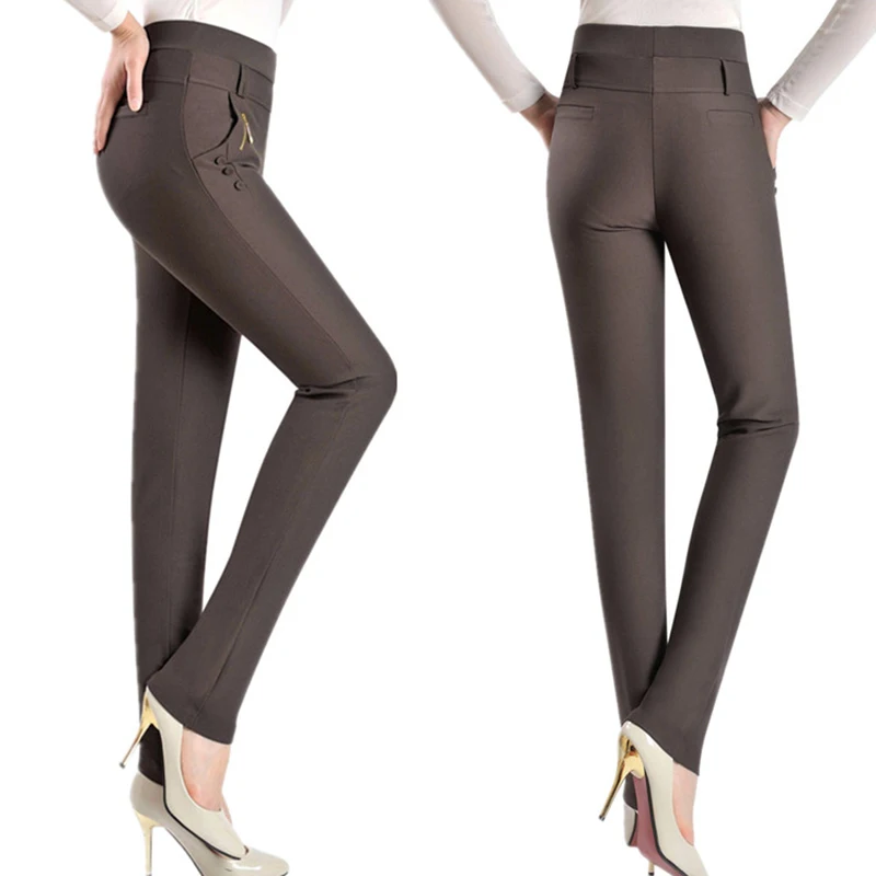 Large Size Casual Pants Women 2024 Long Loose Pants Tall Waist Womens NEW Spring/autumn Trousers Female Stretch Pants