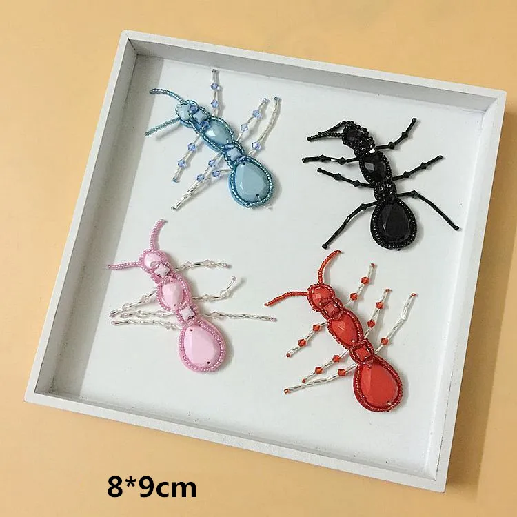 Colorful ant 3D animal cloth patch auxiliary material hand-nail bead shoe clothing applique accessories clothing accessories