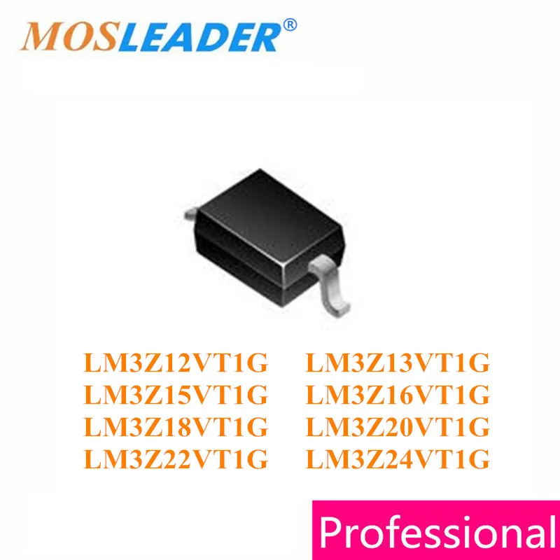 

Mosleader SOD323 3000 шт. LM3Z12VT1G LM3Z13VT1G LM3Z15VT1G LM3Z16VT1G LM3Z18VT1G LM3Z20VT1G LM3Z22VT1G LM3Z24VT1G 0805