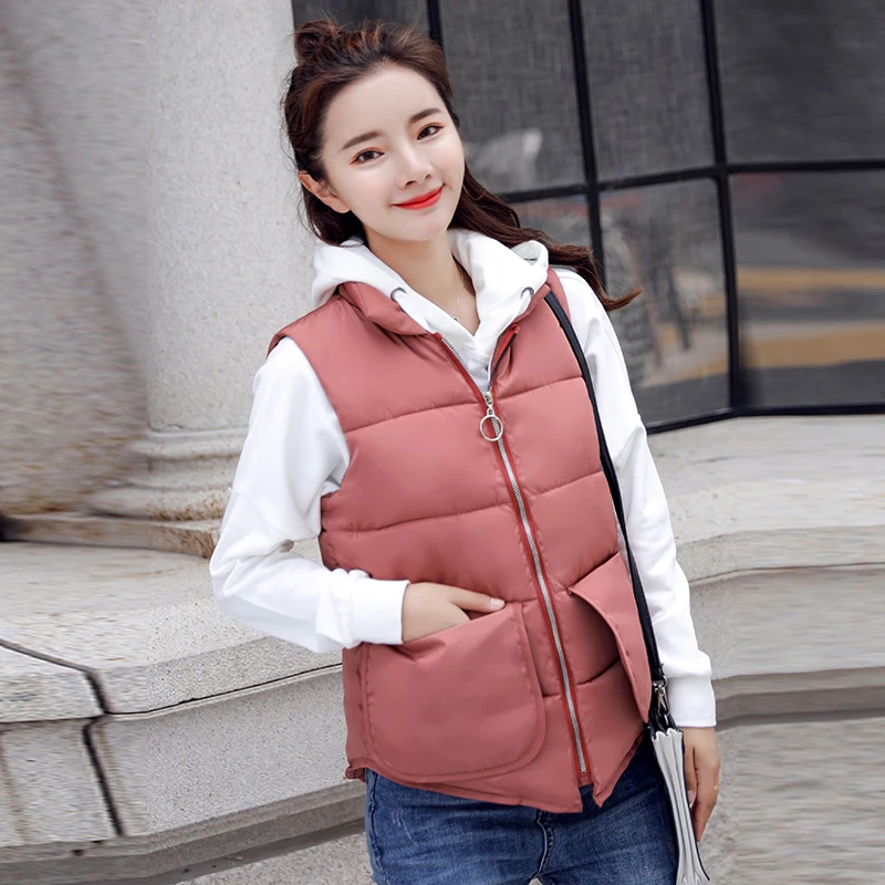 Cheap wholesale 2018 new summer  Hot selling women's fashion casual female nice warm Vest Outerwear L126