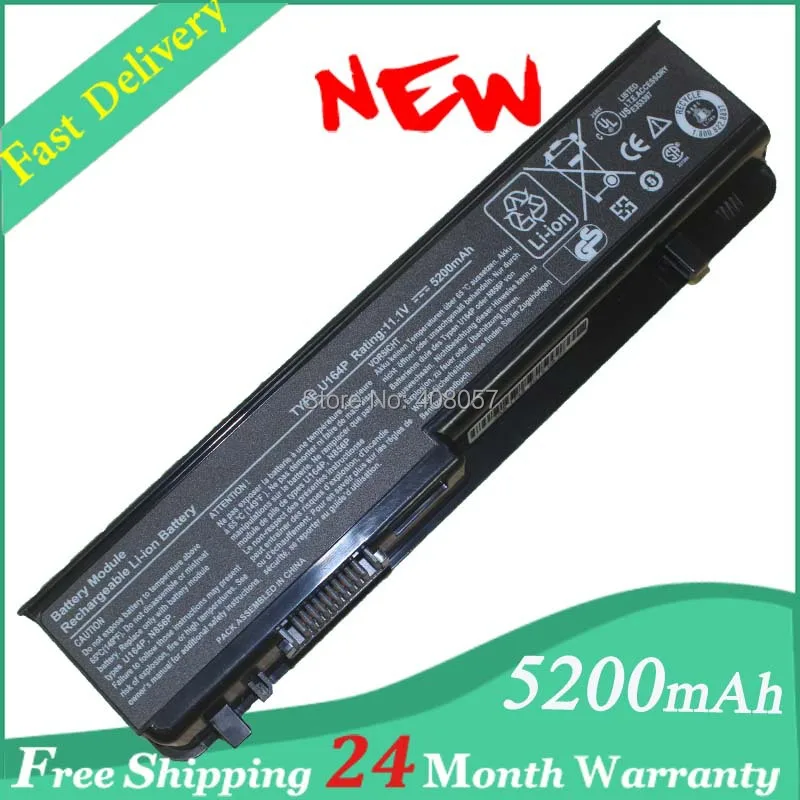 

New Laptop Batteries N855P U164P 312-0186 Replacement for Dell Studio 1745 Studio1747 Studio 1749 battery