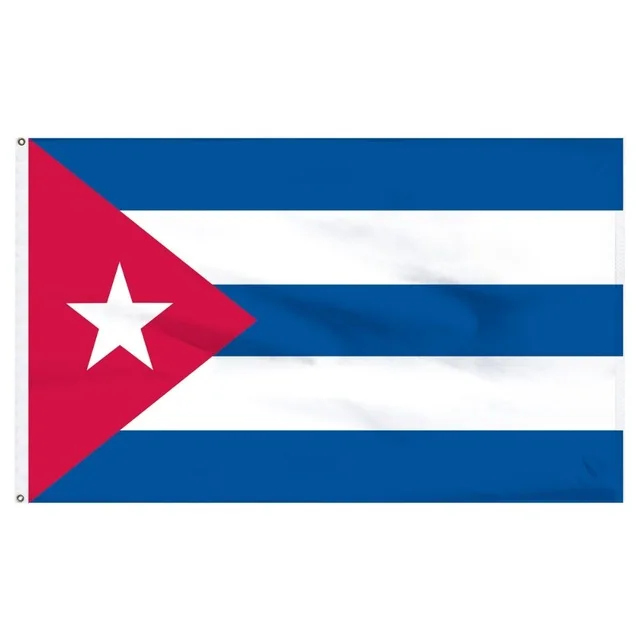 cu cub cuba flag For Decoration flag with any brand logo on the flag banner 90x150 digital print flag