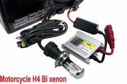 Motorcycle Xenon H4 Socket High Low Light HID 12V 35W Slim Ballast Bi Xenon Kit 4300K 5000K 6000K 8000K 10000K