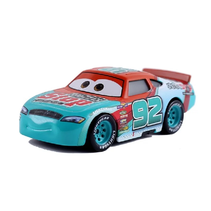 Pixar Cars 3 Mater Jackson Storm Ramirez Spielzeugautos McQueen 1:55 Druckguss-Metall-Legierung Modellautos 2 Kindergeschenke