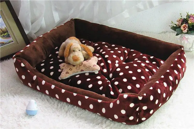

super soft flannel square dog beds, cat mat, doggie lounger
